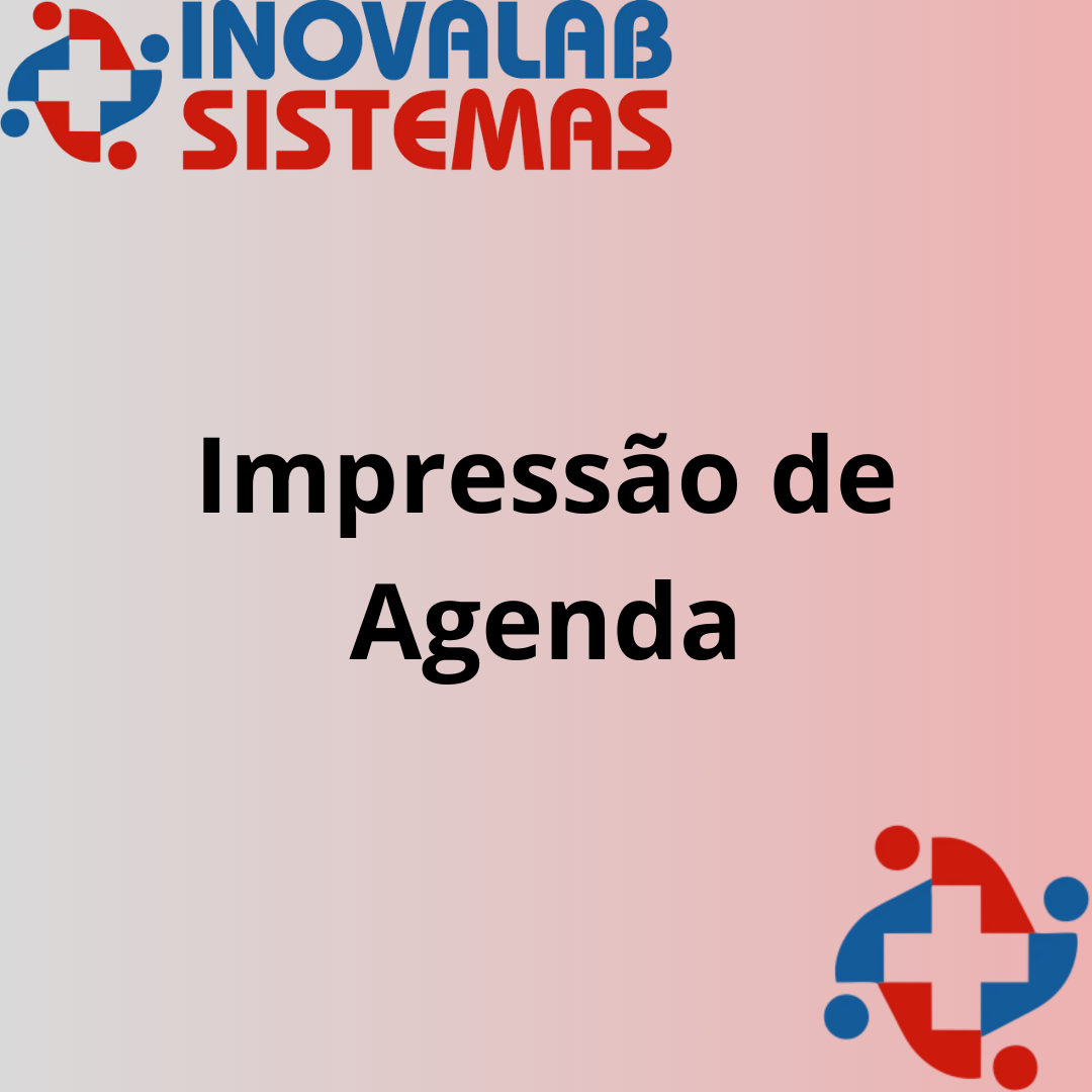 Impressão de Agenda