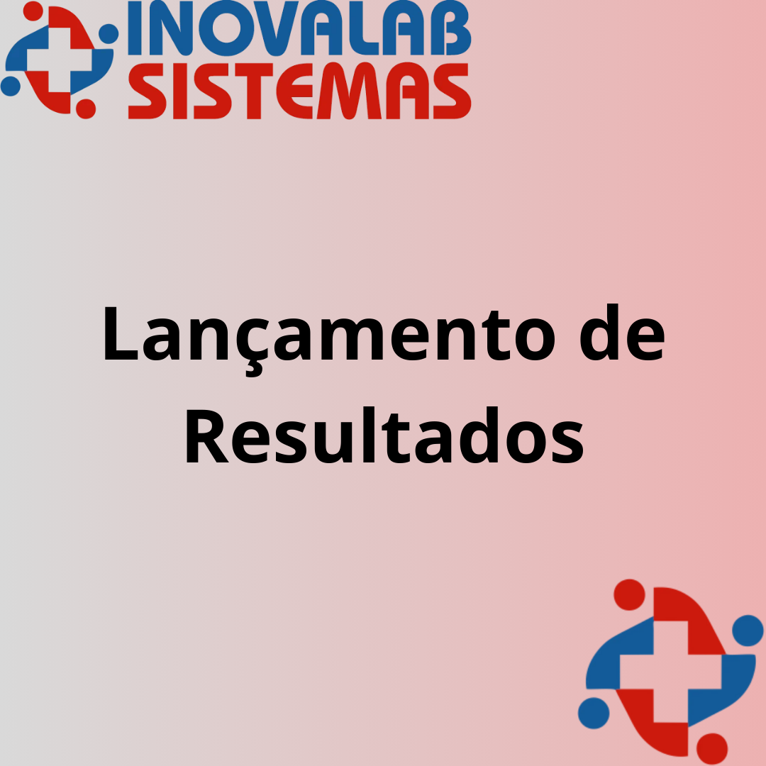 Lançamento de Resultados