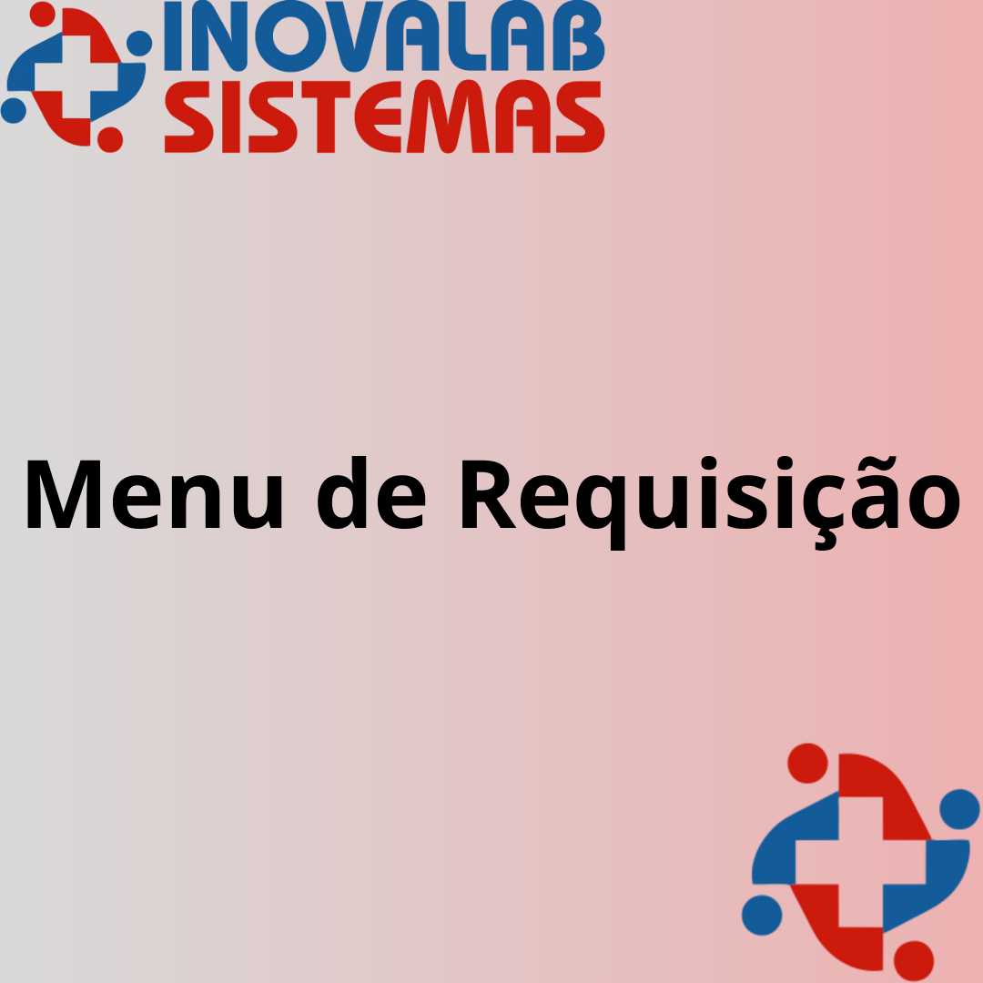 Menu de Requisição
